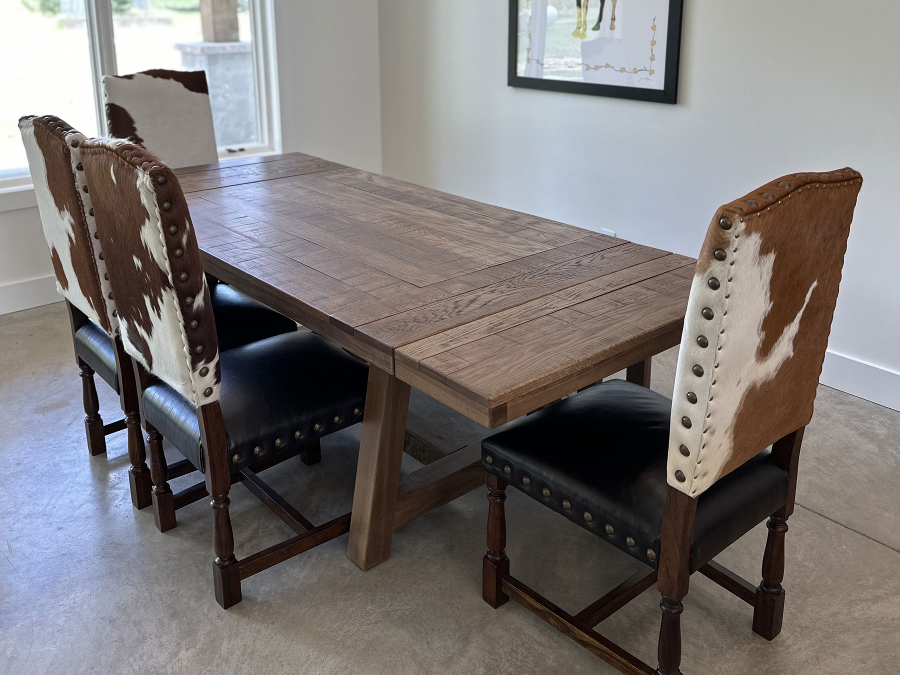 the clare trestle farm table