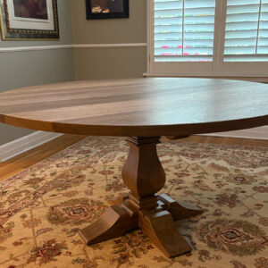 frassati round pedestal table