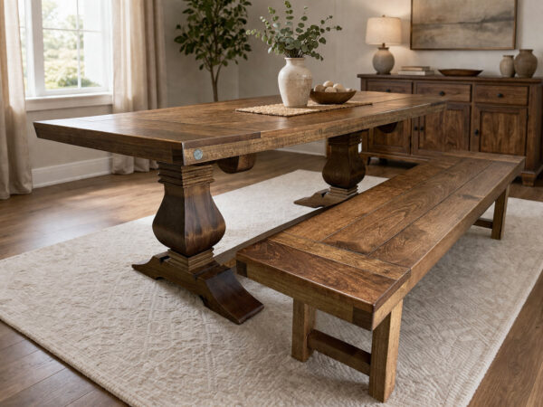 the frassati trestle dining table