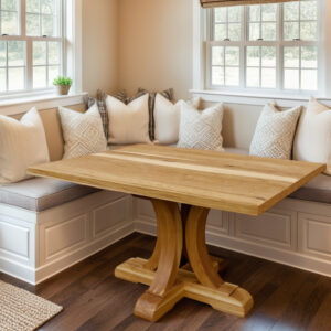the joseph pedestal dining table