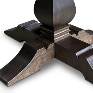 the frassati double pedestal table