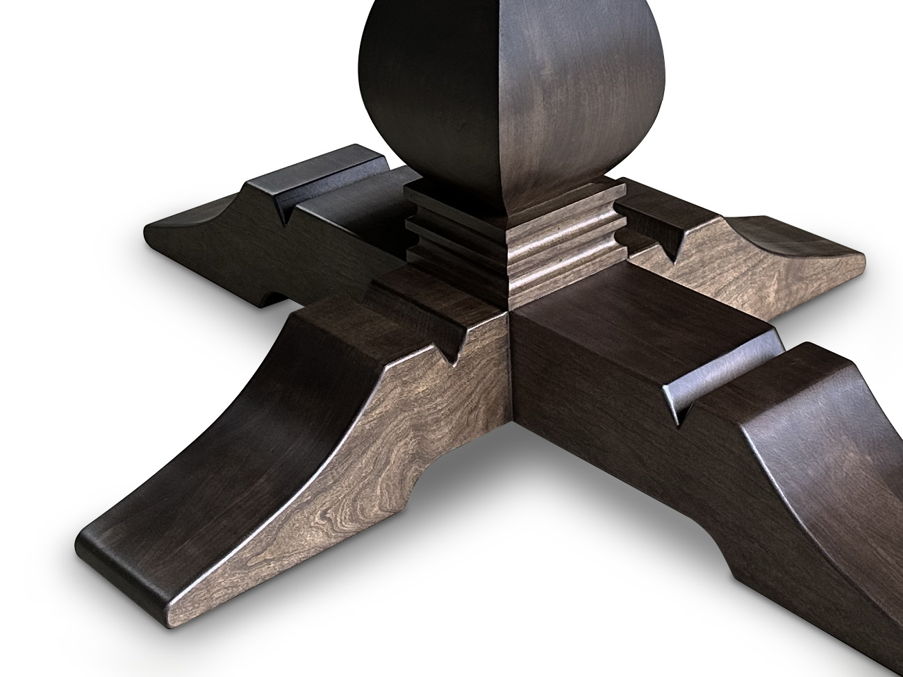the frassati double pedestal table