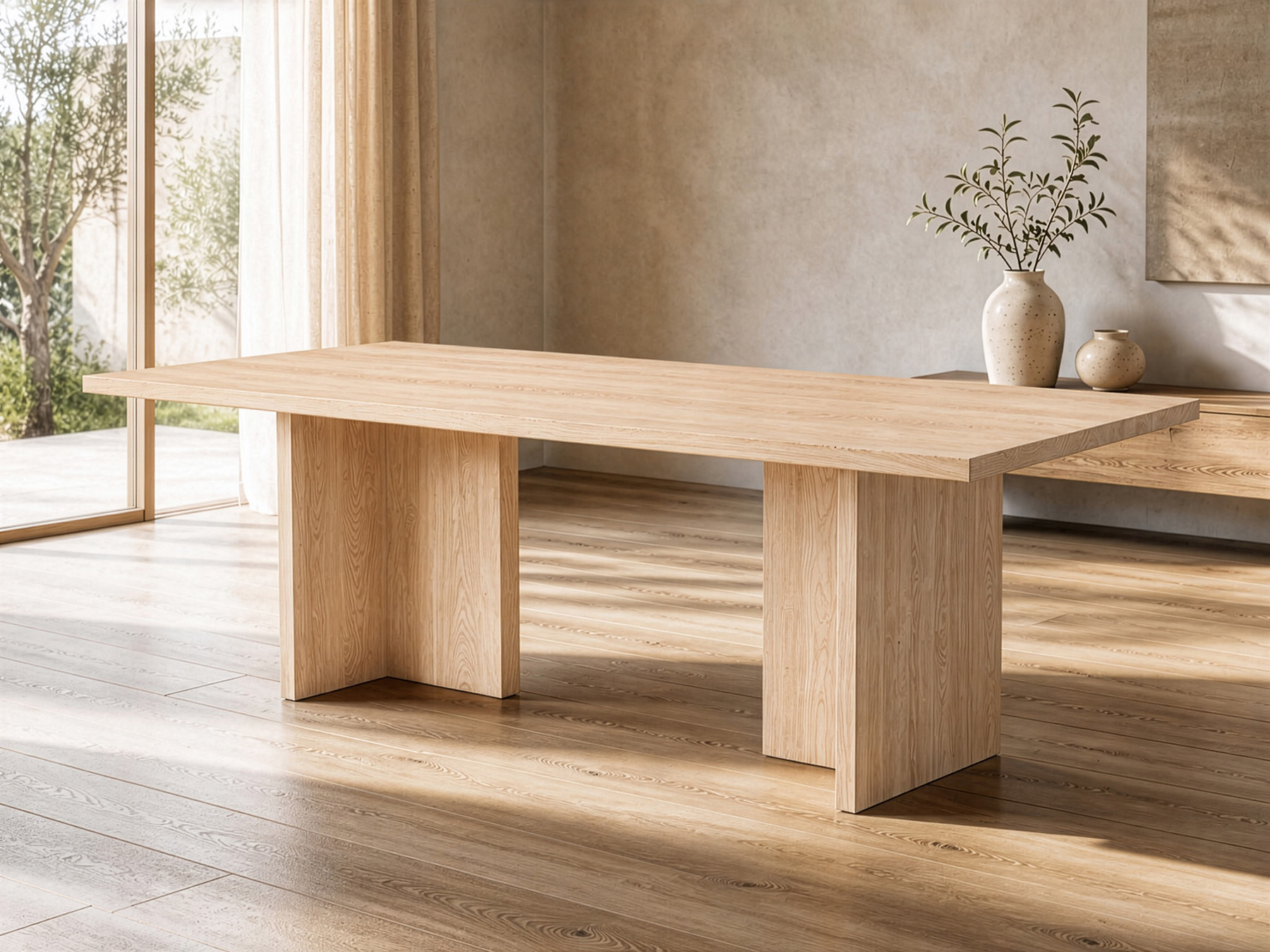 the corbella custom dining table