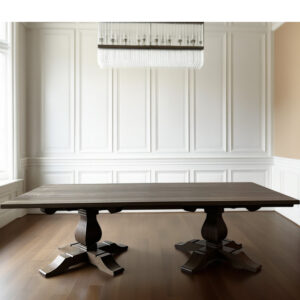 the frassati double pedestal table