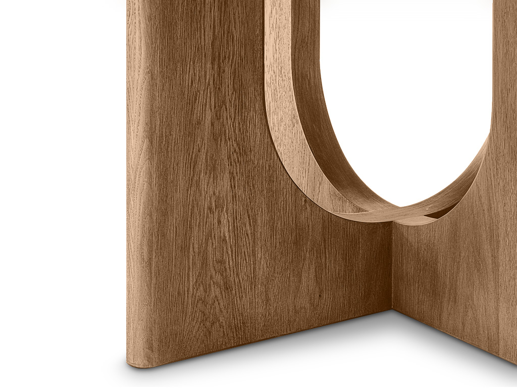 the savio round pedestal dining table