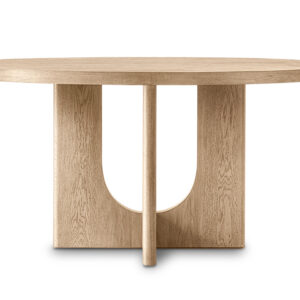 the savio round pedestal dining table