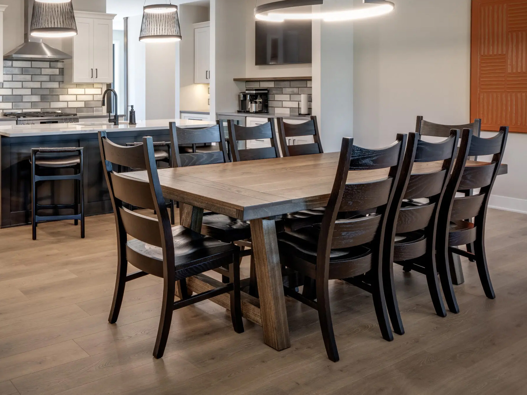 the clare trestle dining table