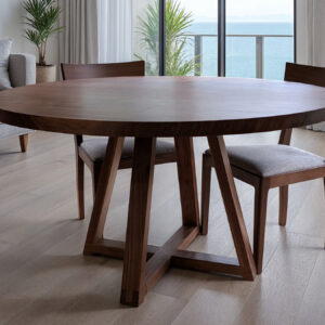 the philomena round pedestal table