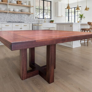 the pio pedestal dining table