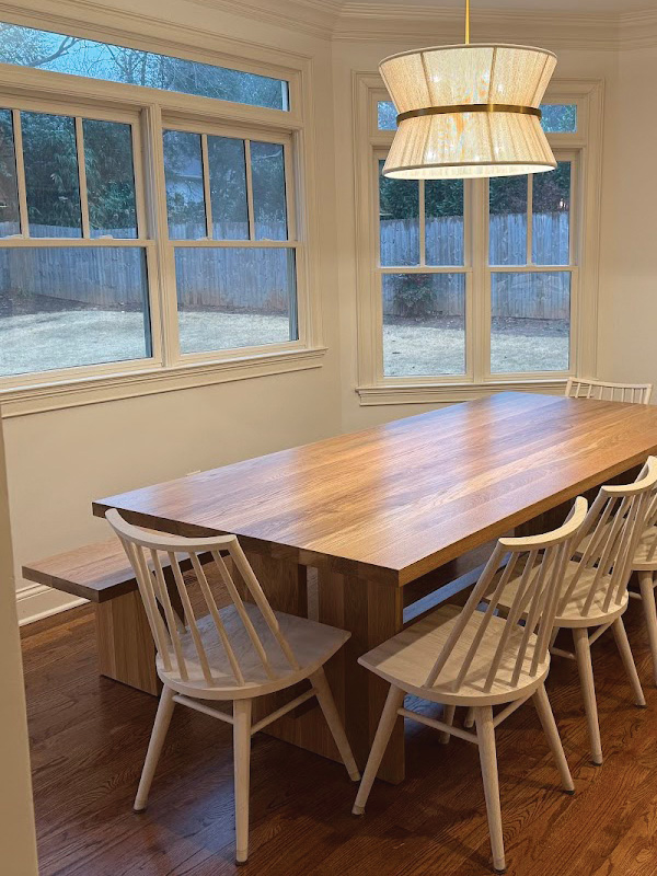 the corbella trestle dining table