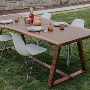 the philomena trestle dining table