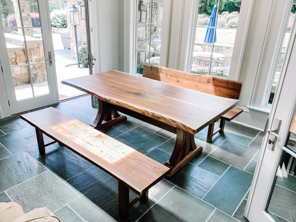 joseph trestle live edge table