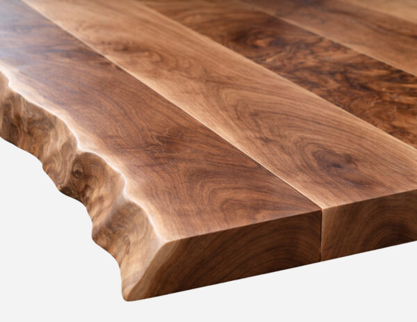 live edge supplemented corner