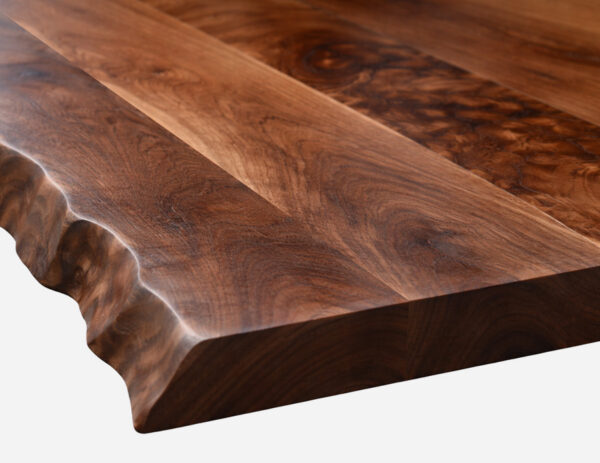 live edge supplemented corner