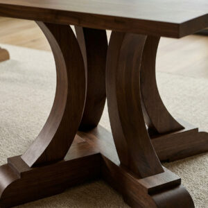 joseph double pedestal dining table