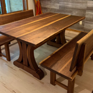 joseph walnut live edge table