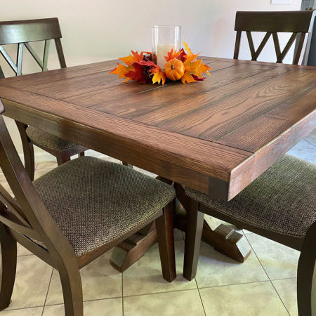 custom farmhouse table review