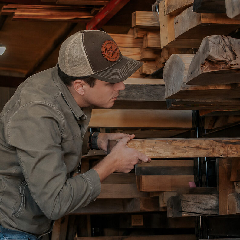 hand selected timber