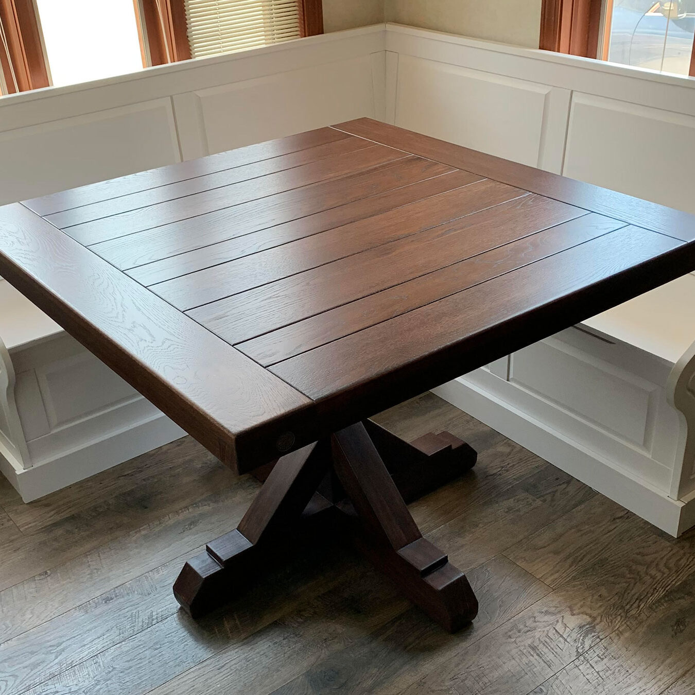 the moscati pedestal farmhouse table the moscati pedestal farmhouse table