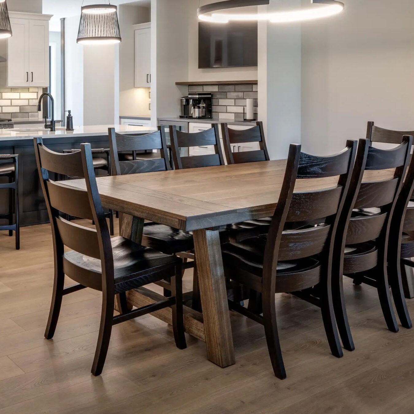 the clare trestle dining table