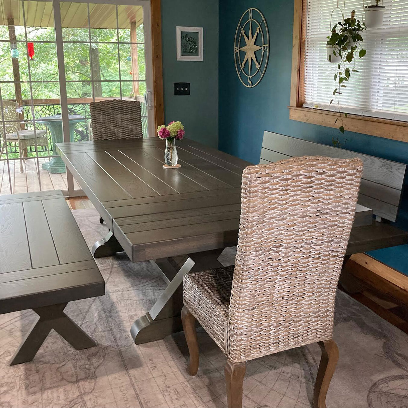 the fulton trestle farmhouse table the fulton trestle farmhouse table